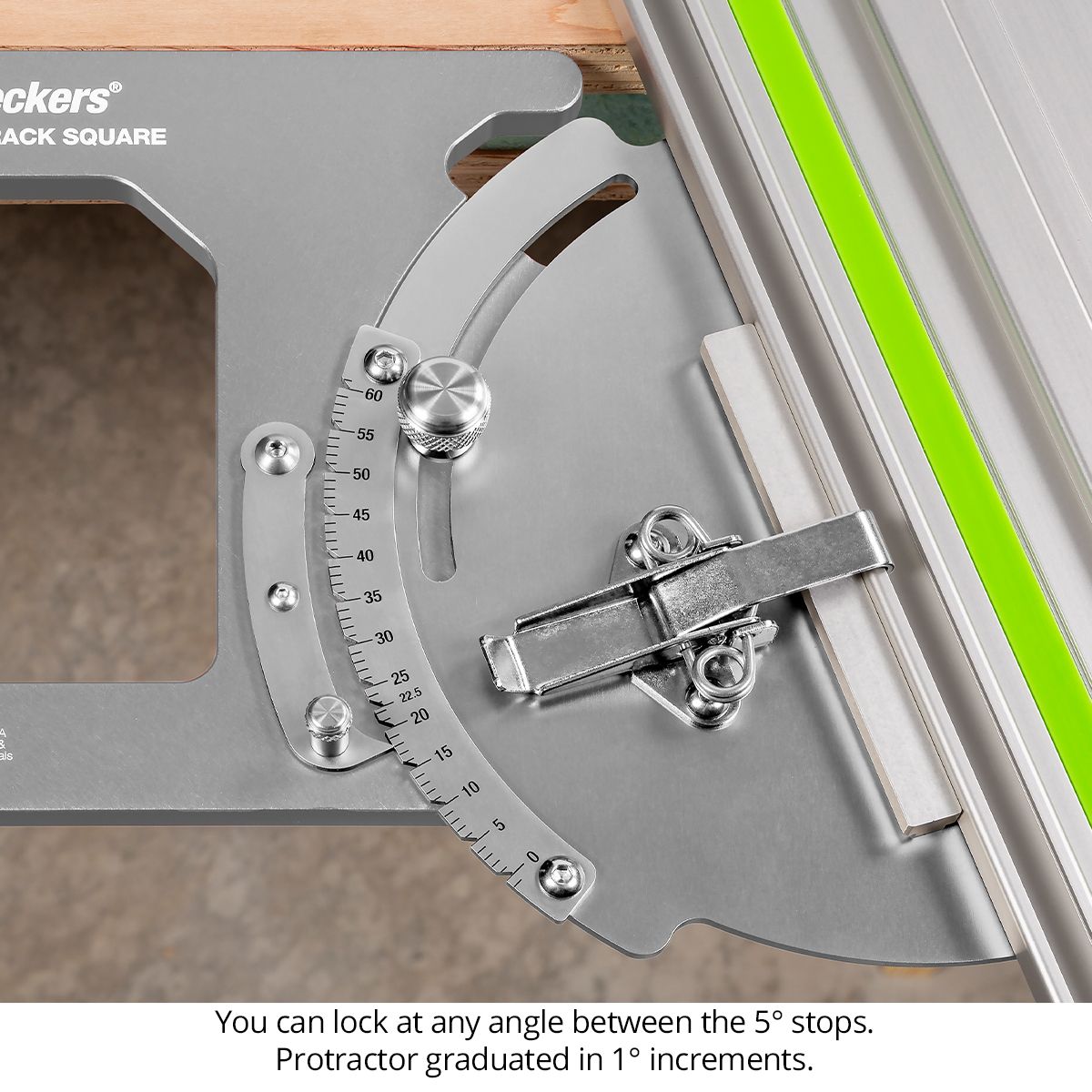 Woodpeckers ADTKSQ-NC Adjustable Track Square