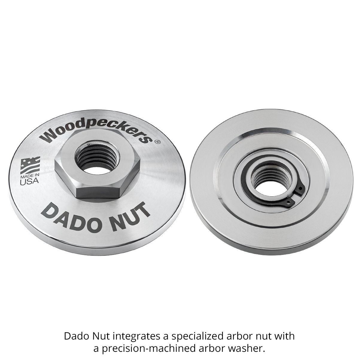 Woodpeckers Dado Nut for SawStop Table Saws