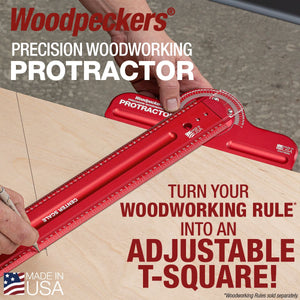 Woodpeckers Precision Woodworking Protractor