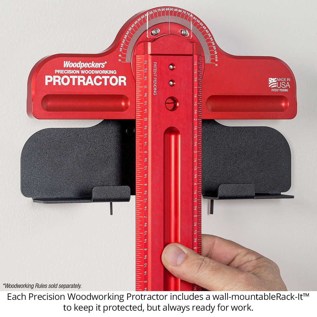 Woodpeckers Precision Woodworking Protractor