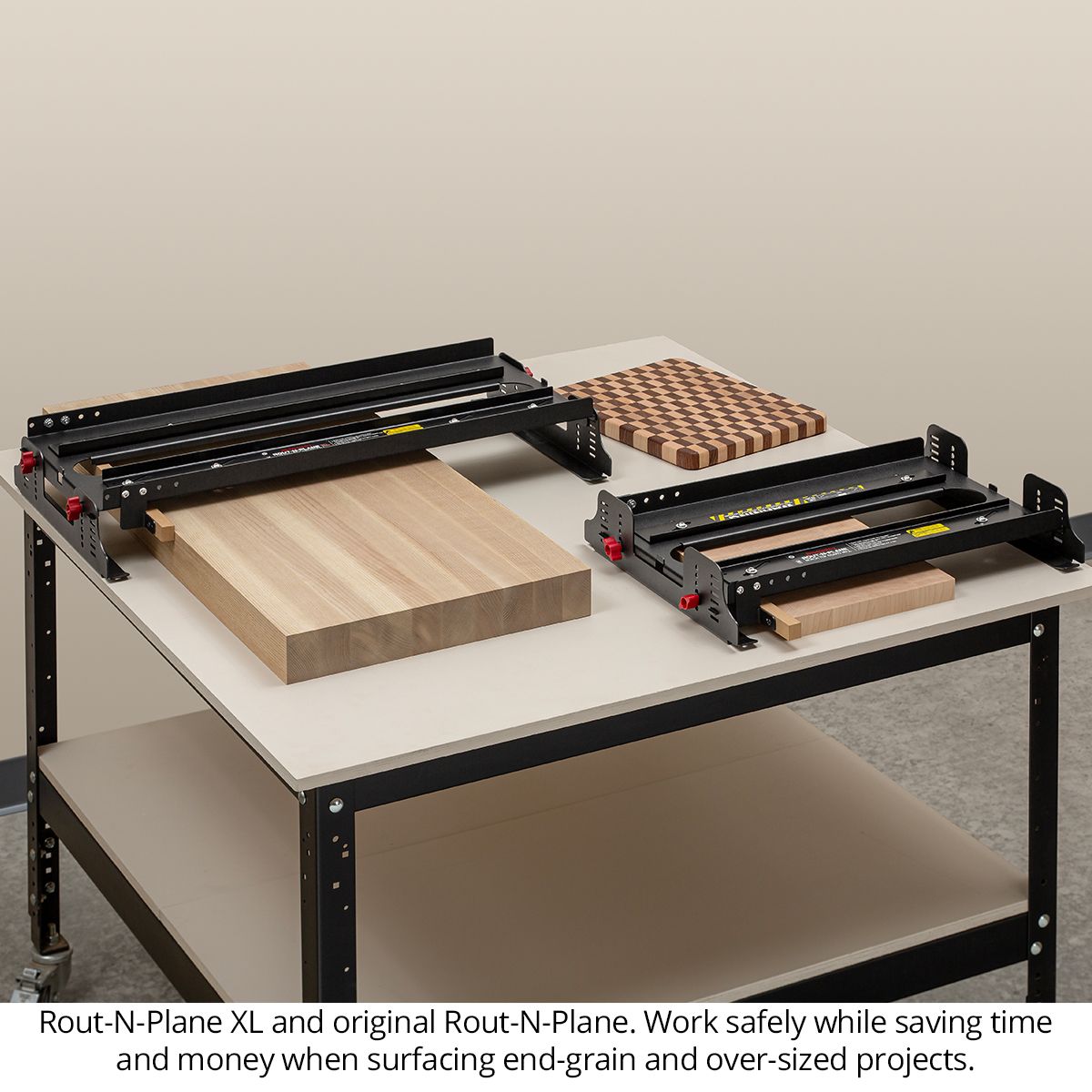 Woodpeckers Rout-N-Plane® Bench Top Board Mill