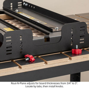 Woodpeckers Rout-N-Plane® Bench Top Board Mill