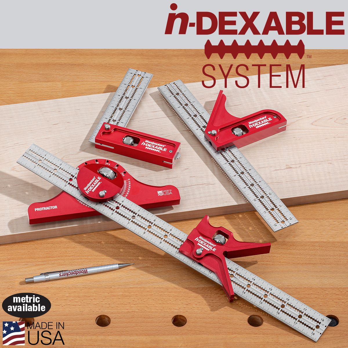 Woodpeckers in-DEXABLE Standard System