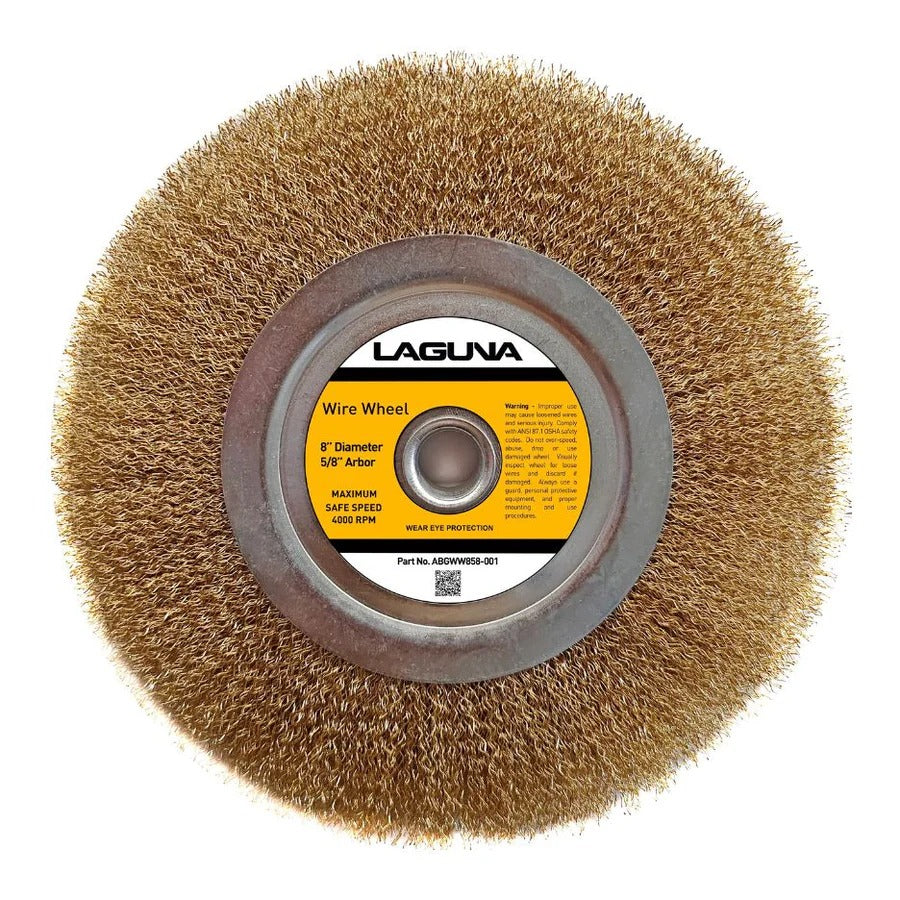 Laguna ABGWW858-001 8 Inch Wire Wheel