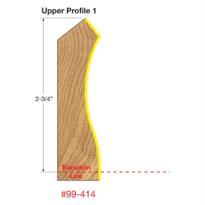 1-5/16" Wide Crown Molding System