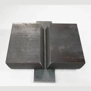 1" Plate Weld Test Coupon Set 22.5 Degree Bevel