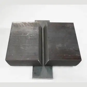 1" Plate Weld Test Coupon Set 22.5 Degree Bevel