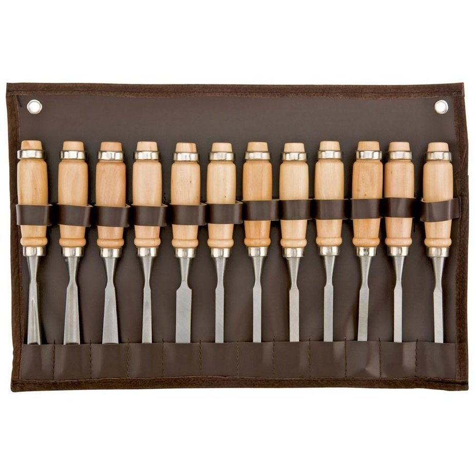 12 Pc Carving Chisel Set