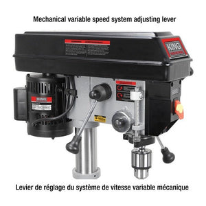 12'' VARIABLE SPEED DRILL PRESS