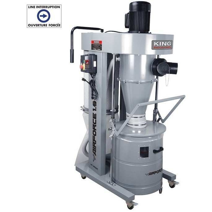 15 HP CYCLONE DUST COLLECTOR