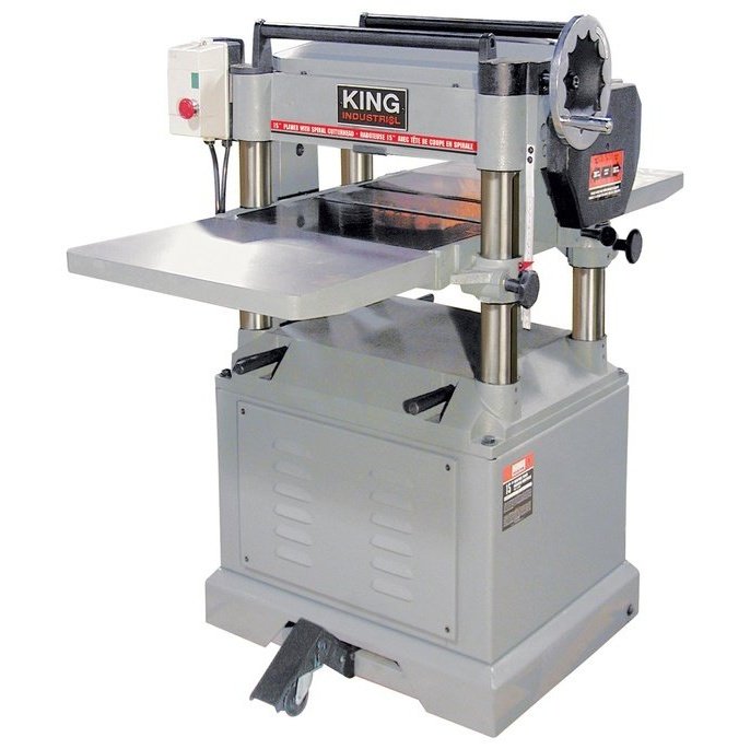 15" Industrial Planer With 3 Knife Cutterhead