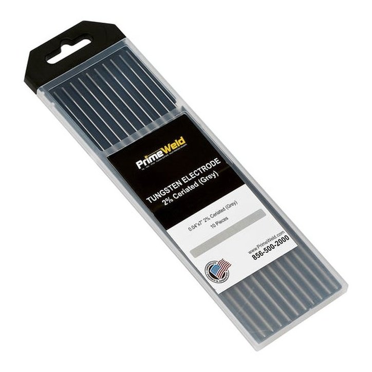 2 Ceriated Tungsten Electrode GREYWC20 10 pcs