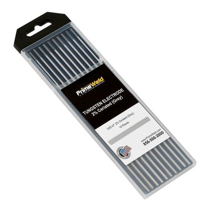 2 Ceriated Tungsten Electrode GREYWC20 10 pcs