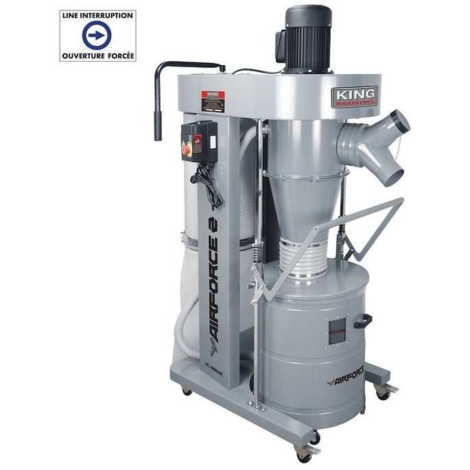 2HP CYCLONE DUST COLLECTOR