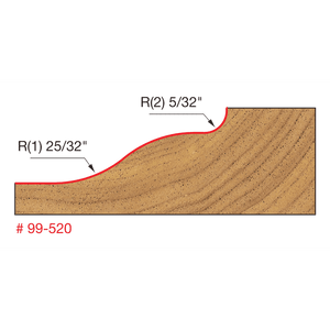 3-1/2" Raised Panel Bit