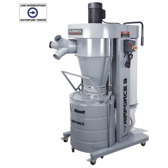 3 HP CYCLONE DUST COLLECTOR