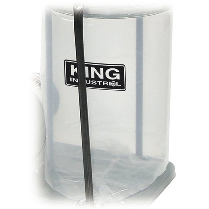 3 PC SEE THROUGH PLASTIC BOTTOM DUST BAG KIT FOR KC-2405C