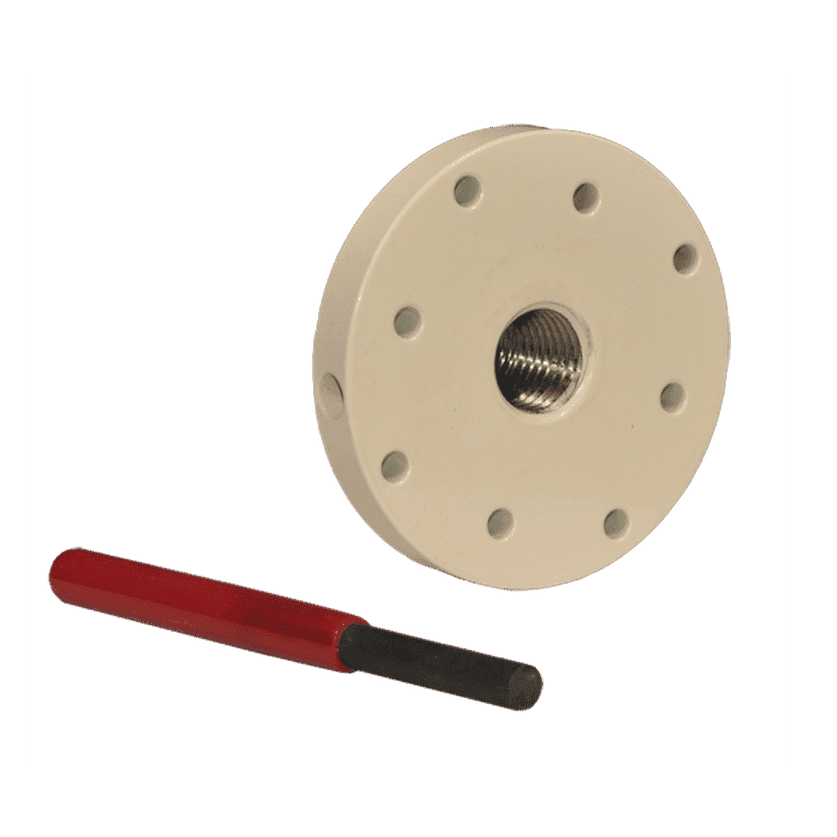 4" Faceplate W 1-1/4" X 8Tpi