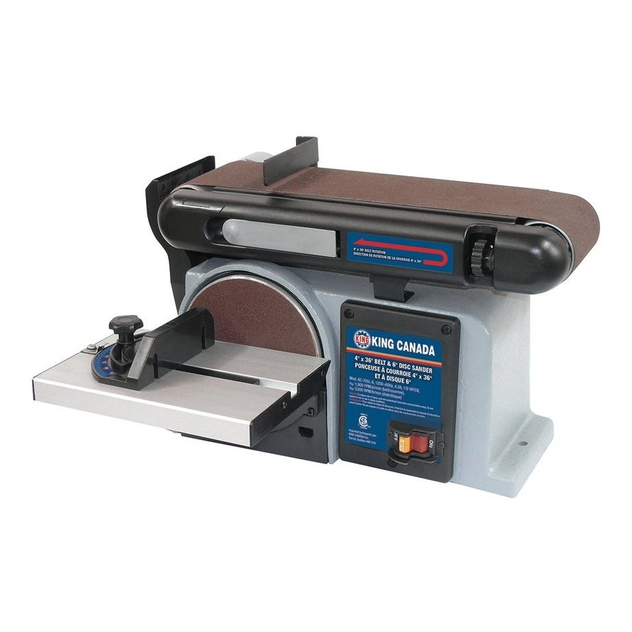 4" X 36" Belt Disc Sander