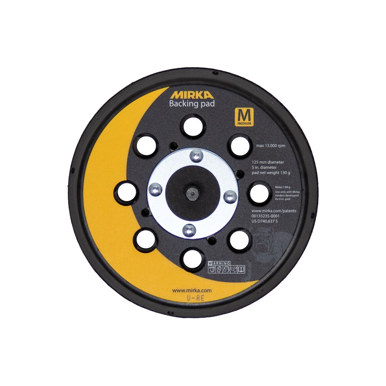 5 in Grip Faced NET / 28 hole Pad