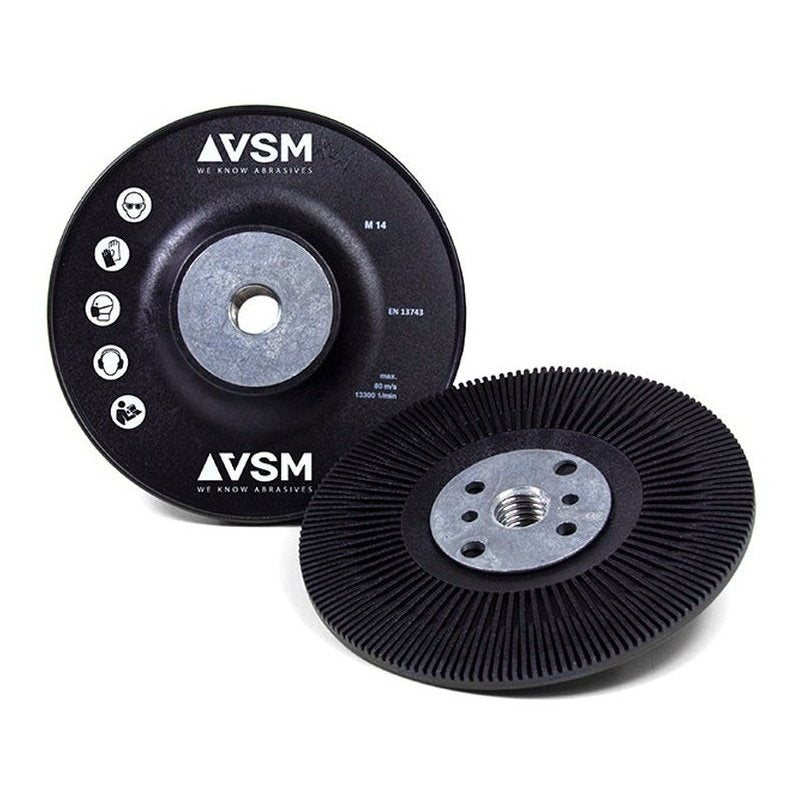 5 x 5/8-11 Turbo spiral backing pad for fibre discs