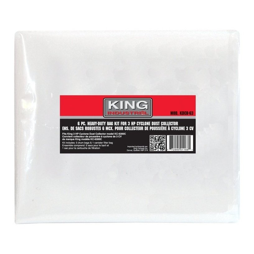 6 PC HEAVY-DUTY BAGS KIT FOR KC-6300C