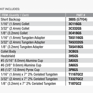 AK-3GS GAS SAVER ACCESSORY KIT