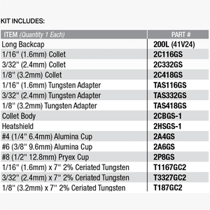 AK-4GS GAS SAVER ACCESSORY KIT