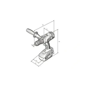 ASCM 18 QM 4-speed Cordless Drill/Driver