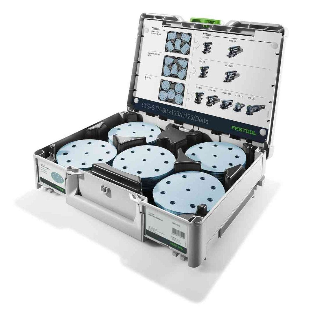 Abrasive Sheet SYS-STF D125 GR Set