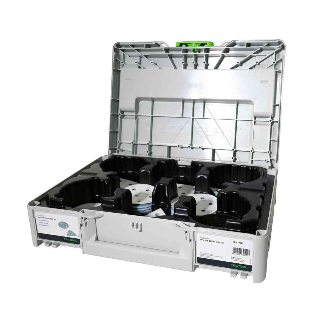 Abrasive sheet SYS-STF D90/93 V GR Set