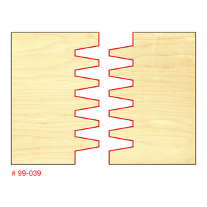 Adjustable Finger Joint Router Bit