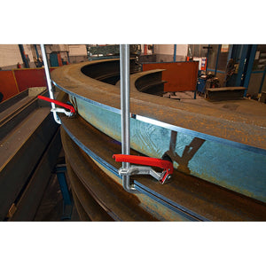 Clamp welding lever-style offset handle 12 In x 55 In 1800 lb