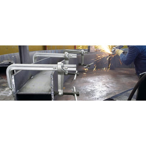 Clamp welding F-style heavy duty Morpad 7770 lbs