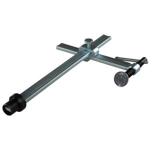 Table Clamp variable T-bar std pad 16 mm