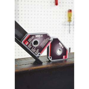 Double Magnet magnetic square 0 to 180 degrees 110 lbs pull