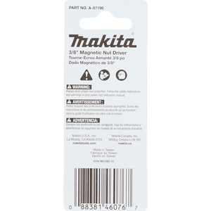 Bit Driver Impact Nutsetter Magnetic 3/8" X 1-3/4"