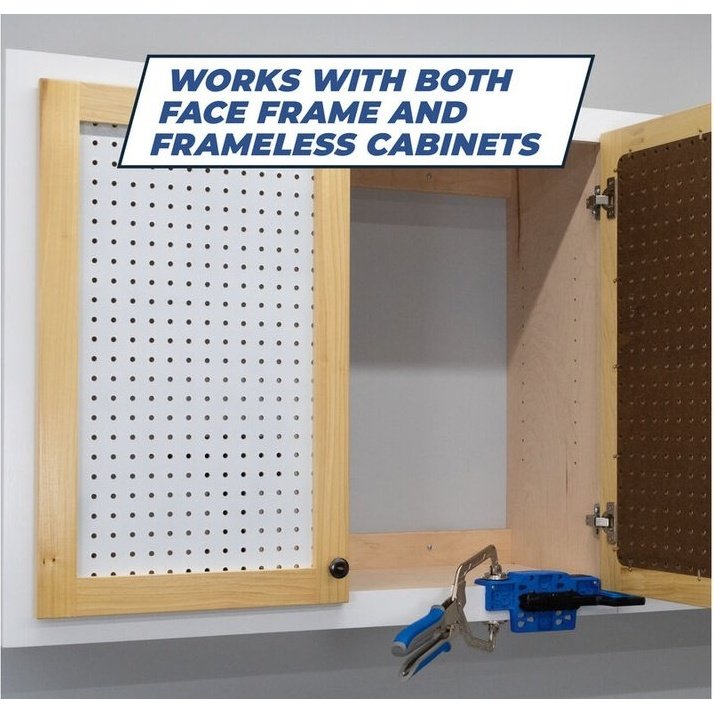 Cabinet Door Mounting Jig