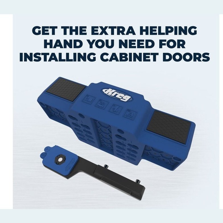 Cabinet Door Mounting Jig