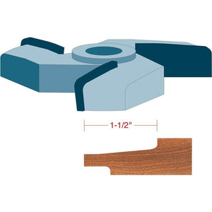Clearance 5 Degree Face Panel 3/4" Bore Shaper Cutter