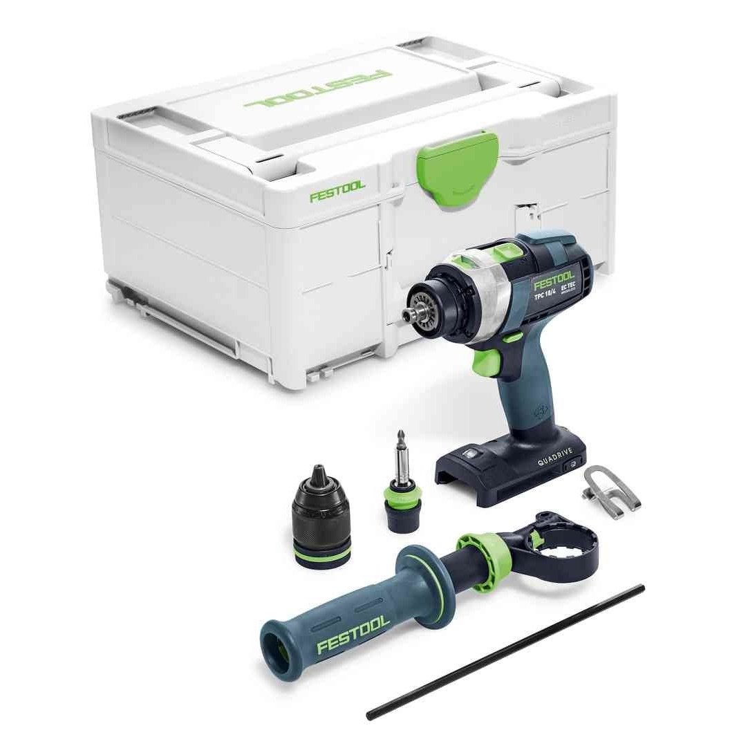 Cordless Drill QUADRIVE TPC 18/4 I-Basic