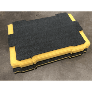 DeWalt - TOUGHSYSTEM 20 Tool Box DWST08165 - Kaizen Inserts Black/Yellow 57mm
