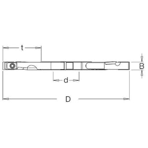 8Mm Insert Grooving Cutter