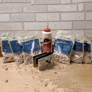 Dowl-It- Six Bore Sizes Self-Centering Dowel Jig