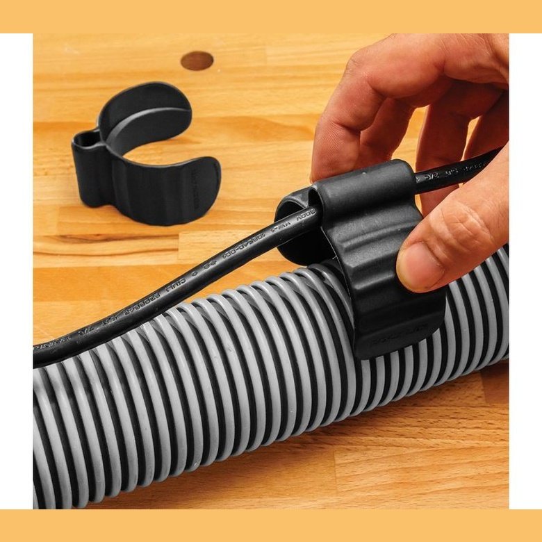 Dust Right Dust Hose Cord Clips 3-Pack