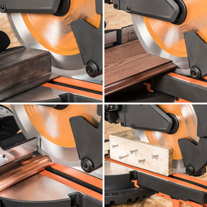 Evolution 10 In. 28T, 1 In. Arbor, Tungsten Carbide Tipped Multi-Material Cutting Blade