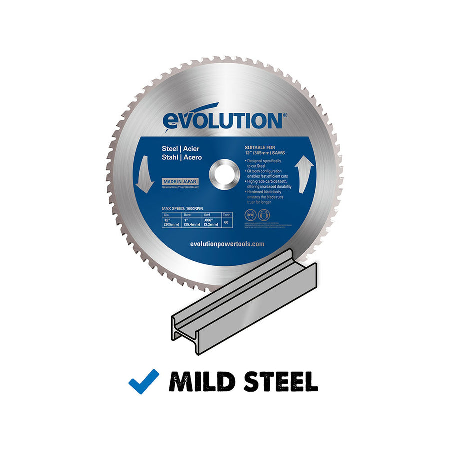 Evolution steel cutting deals blade