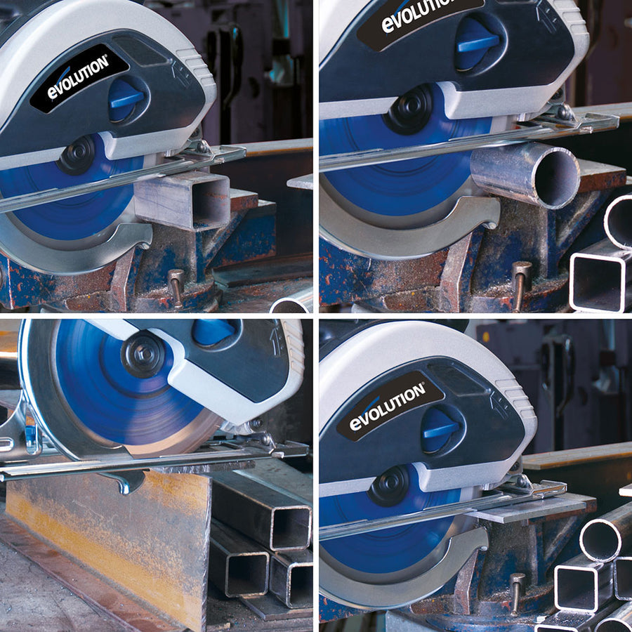 Evolution 9 In. 48T, 1 In. Arbor, Tungsten Carbide Tipped Mild Steel And Ferrous Metal Cutting Blade