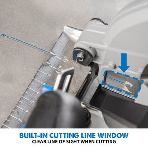 Evolution S185CCSL: Metal Cutting Circular Saw 7-1/4 In. Blade