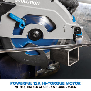 Evolution S185CCSL: Metal Cutting Circular Saw 7-1/4 In. Blade